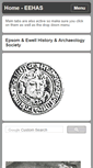 Mobile Screenshot of epsomewellhistory.org.uk